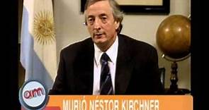 Muerte de Nestor Kirchner - AM