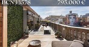 Exclusivo ático loft con interiorismo único en venta en Via Laietana, Barcelona