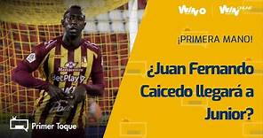 Juan Fernando Caicedo reveló en qué va su situación con Junior
