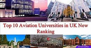 Top 10 Aviation Universities in UK New Ranking | Online University of Liverpool