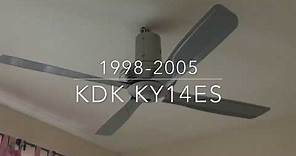 KDK Remote Controlled Ceiling Fan (KY14ES) Review & Info