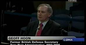 Geoff Hoon testifies-The Iraq Inquiry panel pt 11