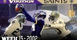 Randy Moss' Clutch Superdome Day (Vikings vs. Saints, 2002) | NFL Vault Highlights