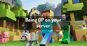How to become a server operator in Minecraft