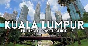 Kuala Lumpur Malaysia Travel Guide 2024 4K
