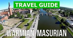 Warmian-Masurian Voivodeship, Poland | City of Olsztyn, Elblag, Elk, Ostroda | Drone 4k video