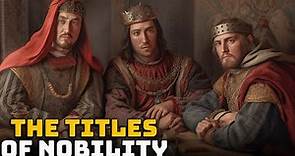 Understanding the Titles of English Nobility