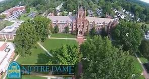 Notre Dame Highlights Campus in Aerial Video