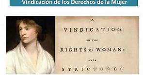 Mary Wollstonecraft y Vindicación de los Derechos de la Mujer