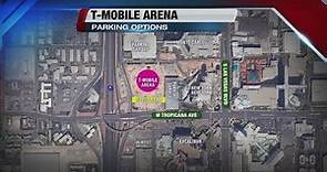 Parking options at T-Mobile Arena