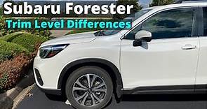 2019-2023 Subaru Forester Trim Levels Explained: Base, Premium, Sport, Limited, and Touring