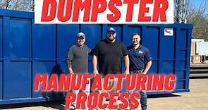 Inside the Dumpster Manufacturing Process: A Tour of Mac Corporation's Custom Dumpster Facility