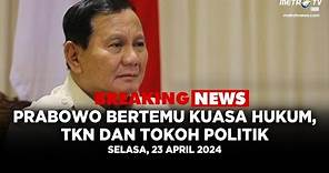 [FULL] BREAKING NEWS - TKN dan Tokoh Politik Temui Prabowo di Kertanegara