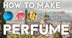 HOW TO MAKE PERFUME // Full perfumery course (2024)