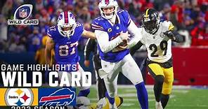 Pittsburgh Steelers vs. Buffalo Bills Game Highlights | NFL 2023 Super Wild Card Weekend