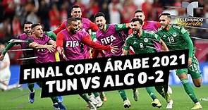 Argelia venció a Túnez en prórroga y levantó su primera Copa Árabe | Telemundo Deportes