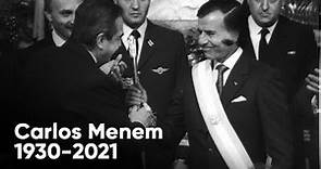 "Argentina, levántate y anda": así nació la presidencia de Carlos Menem en 1989