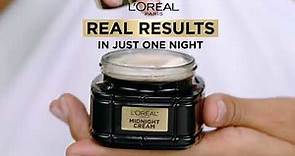 L'Oreal Paris Midnight Cream | Real Results in Just One Night