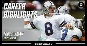 Troy Aikman "Pin-Point Accuracy" Career Highlights | NFL Legends