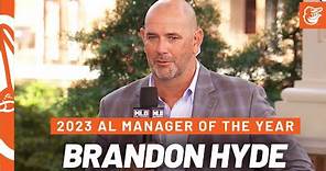 Brandon Hyde at 2023 Winter Meetings | Baltimore Orioles