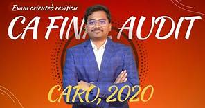 Caro, 2020 Revision CA Final Audit - New Syllabus