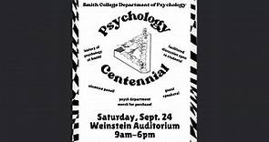 Smith College Psychology Centennial Symposium