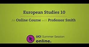 UCI Summer Session: European Studies 10 Online Course