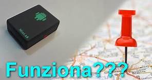 Mini A8 GPS Auto Tracker Istruzioni in Italiano
