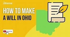 How to Make a Will in Ohio - Easy Instructions