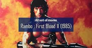 Rambo: First Blood Part II (1985) | Full movie under 10 min