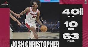 Josh Christopher Drops A Career-High 40 PTS During Skyforce Win Over Memphis!