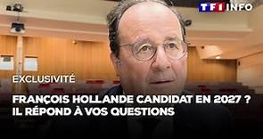 Interview exclusive de François Hollande sur ses ambitions pour la prochaine présidentielle