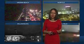 Live weather coverage