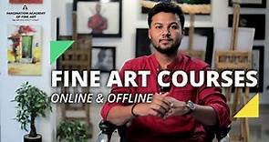 Career in Fine Art | Professional Course | Degree , Diploma , Sketching , Short term , Hobby Corses