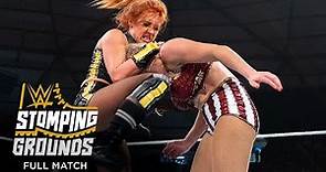 FULL MATCH - Becky Lynch vs. Lacey Evans - Raw Women's Title Match: WWE Stomping Grounds 2019