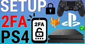 How To Setup 2 Step Verification on PS4
