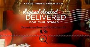 Signed Sealed Delivered for Christmas - Stars Eric Mabius and Kristin Booth