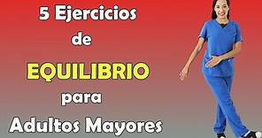 5 Ejercicios de EQUILIBRIO para Adultos Mayores (prevención de caídas) | Fisioterapia en Querétaro