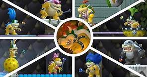 New Super Mario Bros. Wii - All Bosses