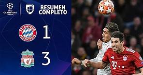 Bayern Munich 1-3 Liverpool – GOLES Y RESUMEN – VUELTA OCTAVOS DE FINAL – UEFA Champions League