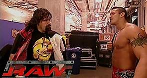 Randy Orton vs Mick Foley Winner Take All Match (Mick Foley Walks Out) RAW Dec 15,2003