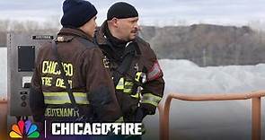 Firehouse 51 Saves a Man Trapped in Cement | Chicago Fire | NBC