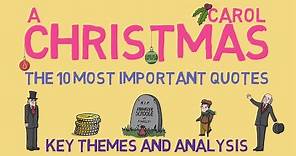 The 10 Most Important Quotes in A Christmas Carol