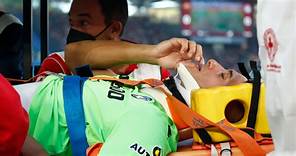 Juan Musso fue operado, le colocaron una placa en el rostro y es el primer dilema para Scaloni rumbo al Mundial