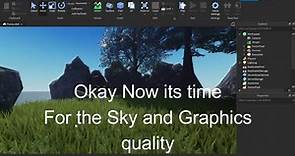 How to Make Realistic Graphics and Background in Roblox studio