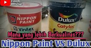 Review!!! Cat Tembok Nippon paint Vs Dulux || Vinilex Vs Catylac mana yang berkualitas??