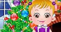 La bebé Hazel disfruta la Navidad - Un juego gratis para chicas en JuegosdeChicas.com
