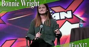 Bonnie Wright - Full Panel/Q&A - FanX 2017