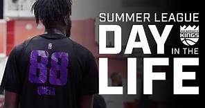 Neemias Queta Day in the Life at Summer League | Sacramento Kings