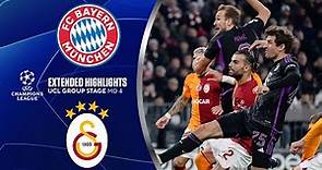 Bayern vs. Galatasaray: Extended Highlights | UCL Group Stage MD 4 | CBS Sports Golazo